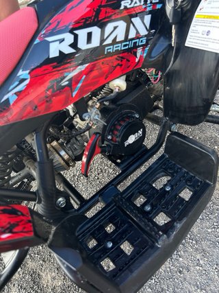 Quad ROAN RATTE Negro/Rojo