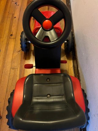 Tractor Infantil Rojo