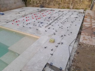 Construcción y piscinas. mantenimiento profesional
