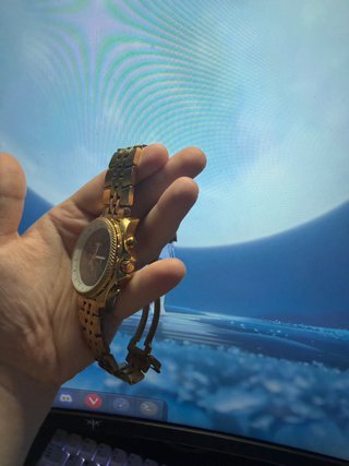 Reloj Cronógrafo Dorado (Homenaje)