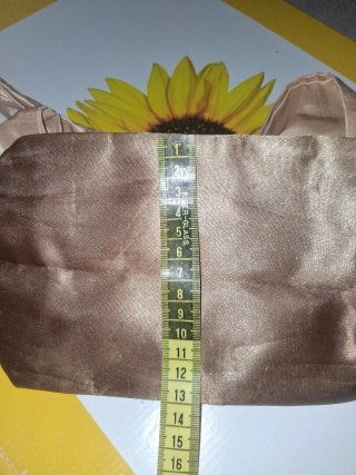 Beauty Bag Oro con Fiocco