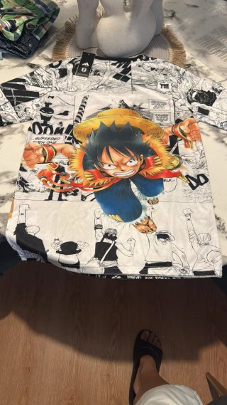 Camiseta Adidas Japón One Piece Manga