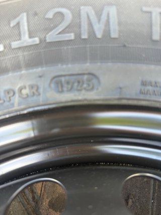 Rueda Galleta T155/90R17 renault