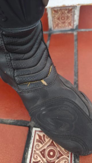 Botas de Moto Negras