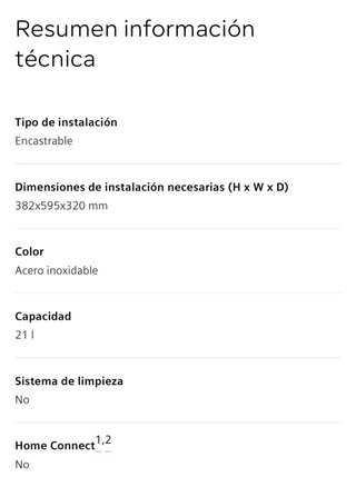 Microondas Siemens Acero Inoxidable