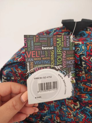 Mochila Benzi Nueva Multicolor