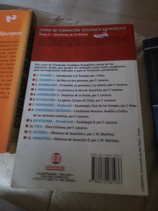 Lote de 3 libros F.Lacueva.Chspurgeon.bill jonson