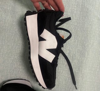 Zapatillas deporte talla 36 Negro/Blanco