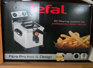 Freidora Tefal Filtra Pro Inox & Design