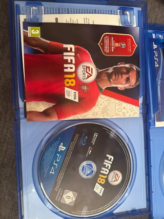 Lote 4 Juegos FIFA PS4: 16, 17, 18, 19
