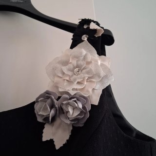 Vestido de "ceremonia" corto mujer,regalo tul negr