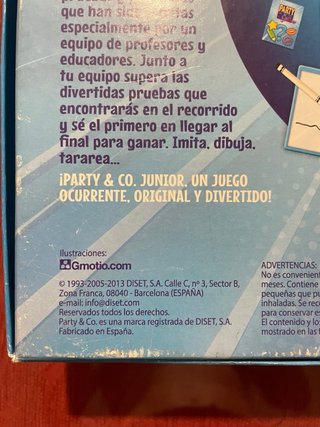 Party & Co Junior Diset 2013 Juego de Mesa