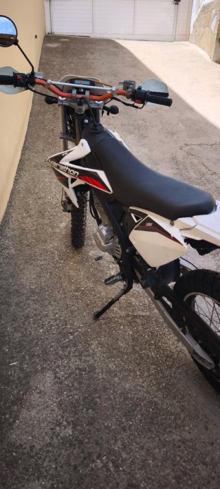 Rieju Marathon 125 Enduro Negra/Blanca