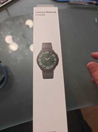 Samsung Galaxy Watch 6 Classic LTE Plata