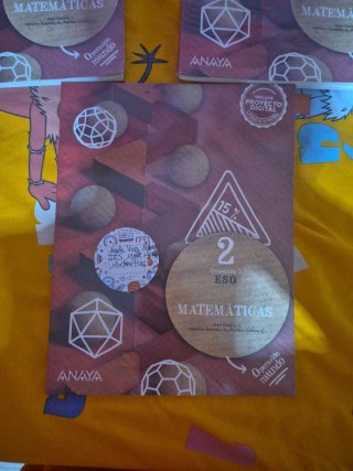 Libros de matematicas 2° E.S.O