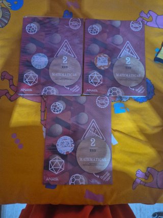 Libros de matematicas 2° E.S.O