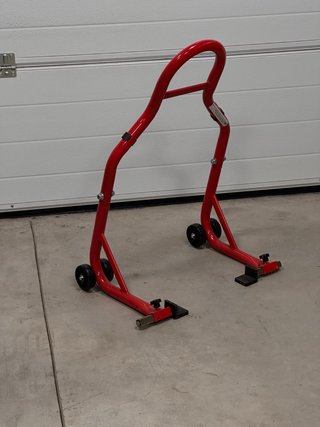Soporte para levantar moto