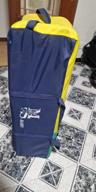 Cuna de viaje plegable 126x65x78