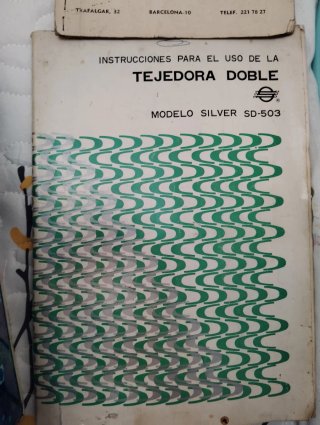 Máquina de Tricotar Silver 1972