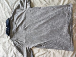 Polo La Española gris manga larga