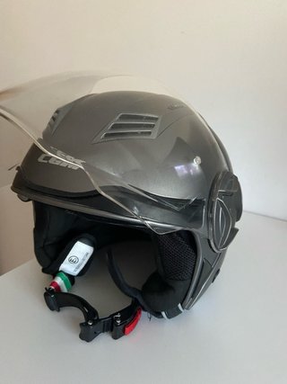 Casco Moto CGM Scooter Gris