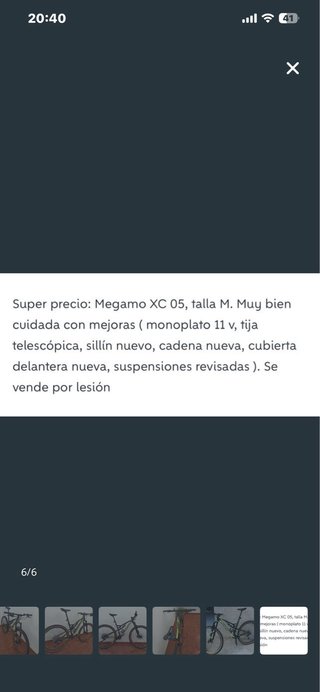 Bicicleta MTB Doble Suspensión 29