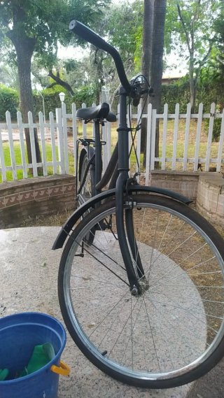 Bicicleta Negra Urbana