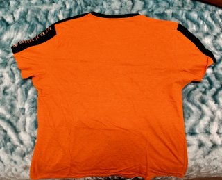 Camiseta Urban District XXL Naranja/Negra