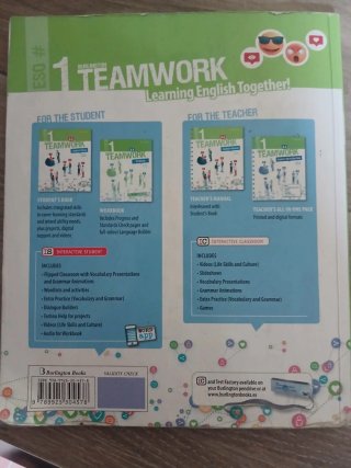 Libro inglés 1 eso teamwork