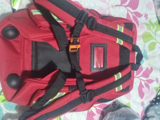 Mochila roja medians