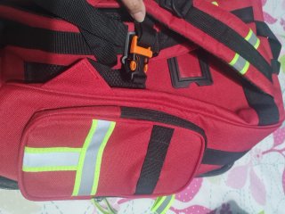 Mochila roja medians