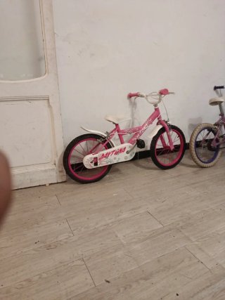 Bicicleta infantil rosa