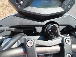 Kawasaki ER6n Blanca