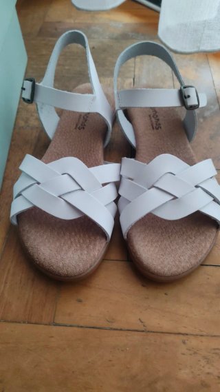 Sandalias blancas  Pisamonss talla 35