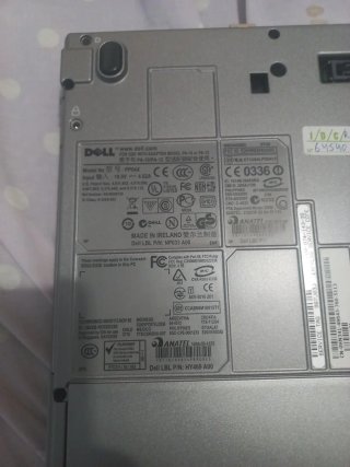 Portátil Dell Latitude D830