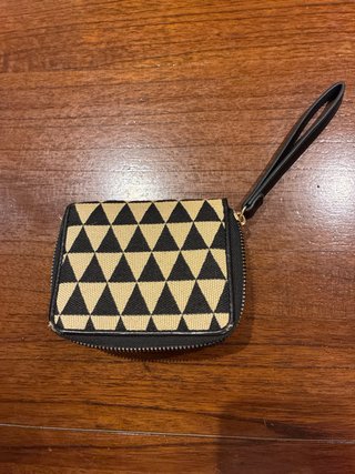 Cartera Lola Casademunt Beige y Negra