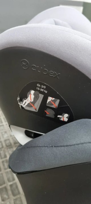 Silla de coche Cybex 1-2-3 Nueva