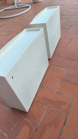 Zapatero trones IKEA Blanco Plástico