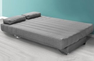 Sofá cama arcón marrón