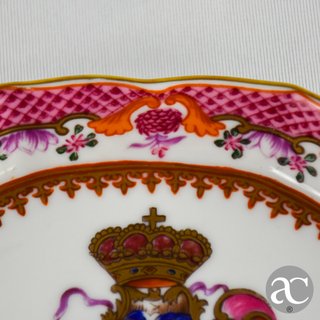 Covilhete em porcelana NG, Serviço D. Pedro III
