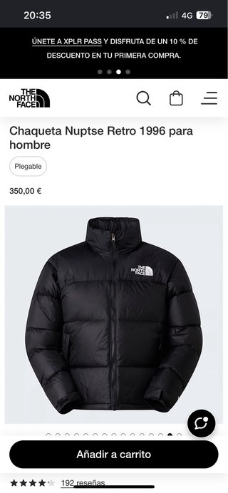 Chaqueta The North Face 1996 Retro Negra