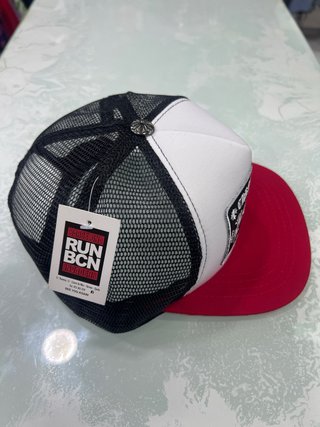 Gorra Trucker Chrome Hearts Roja Blanca Negra