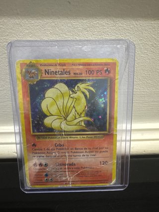 Carta Pokémon Ninetales 1999