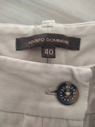 Pantalón Adolfo Domínguez Beige