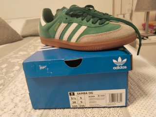 Zapatillas Adidas Samba Verdes Talla X