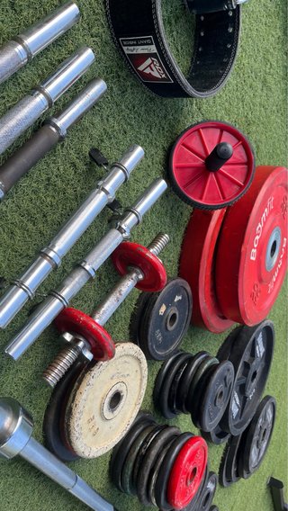 Material de gimnasio completo
