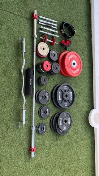 Material de gimnasio completo