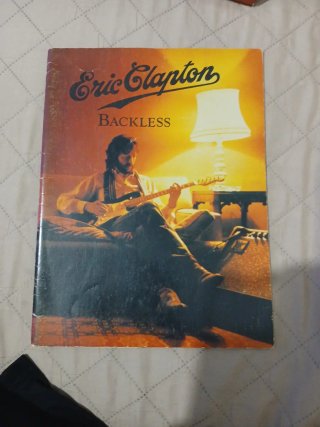 Libro Eric Clapton Backless