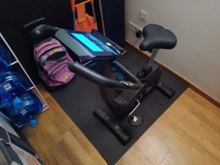 Bicicleta Estática Completa