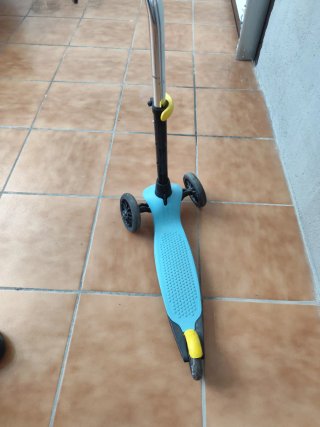 Patinete infantil 3 ruedas azul